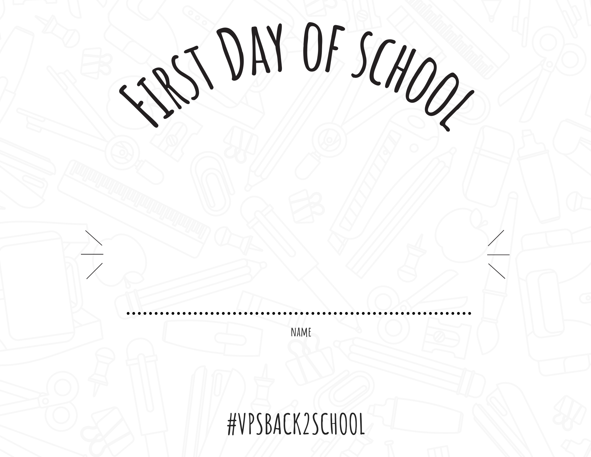 Signs for first day of school | Español | Русский | Fóósun Chuuk