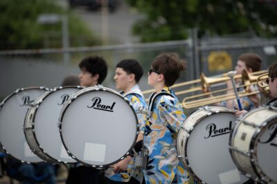 Disco DSC_3394 copy Students marching in the Hazel Dell Parade 2025.